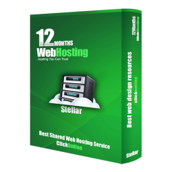 Web hosting  *Stellar-12Months