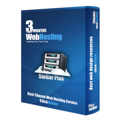 Web hosting  *Stellar Plus-03Months
