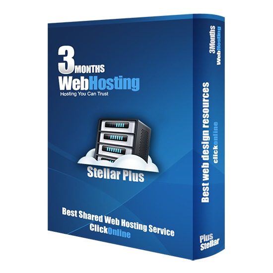 Web hosting  *Stellar Plus-03Months