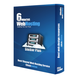 Web hosting  *Stellar Plus-06Months