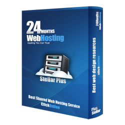 Web hosting  *Stellar Plus-24Months