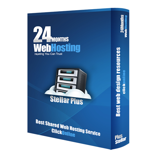 Web hosting  *Stellar Plus-24Months